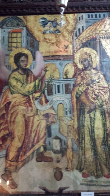 Fresco of the Annunciation