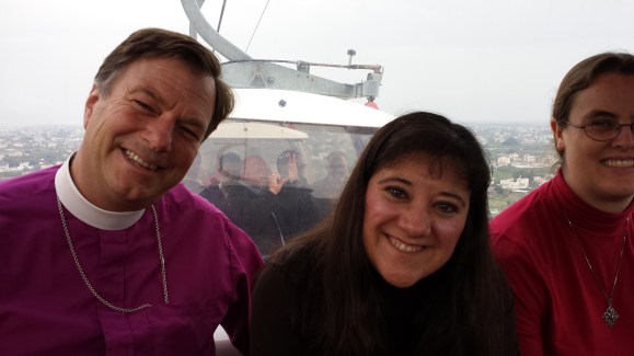 Marti didn't like it when the car paused or went over the tower juntions.