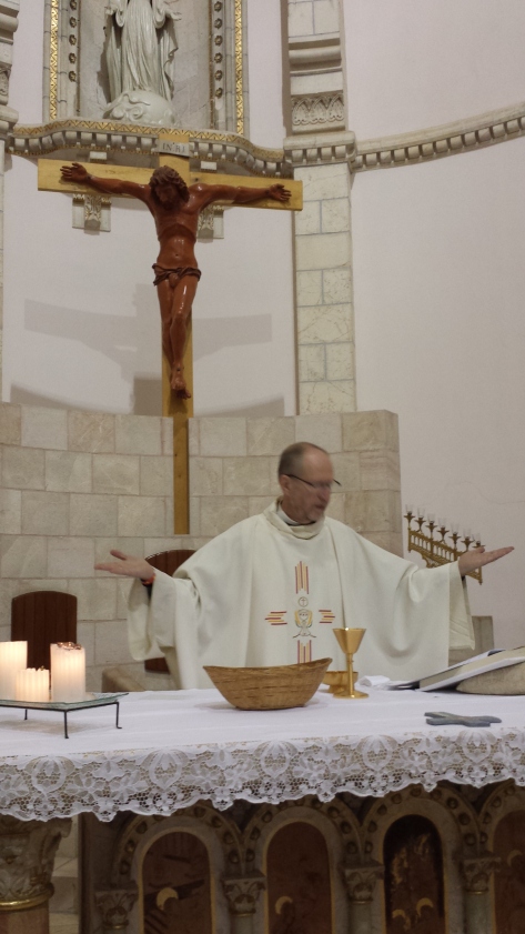 We had a Eucharistic service in the orphanage chapel, led by Bishop Kirk Smth.