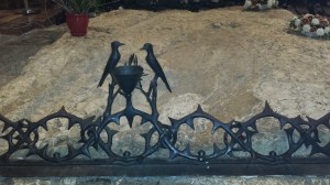 Stone of Agony, located near the altar