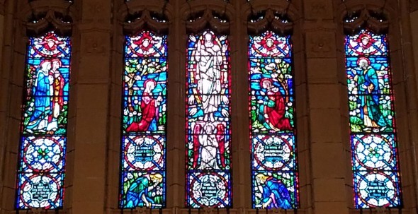 Altar Stained Glass Trinity 2020